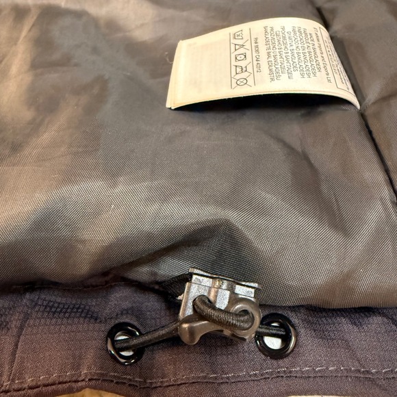 Adidas ClimaProof Large Dark Gray Waterproof Insulated Hooded Jacket Chest 46" - Picture 7 of 15